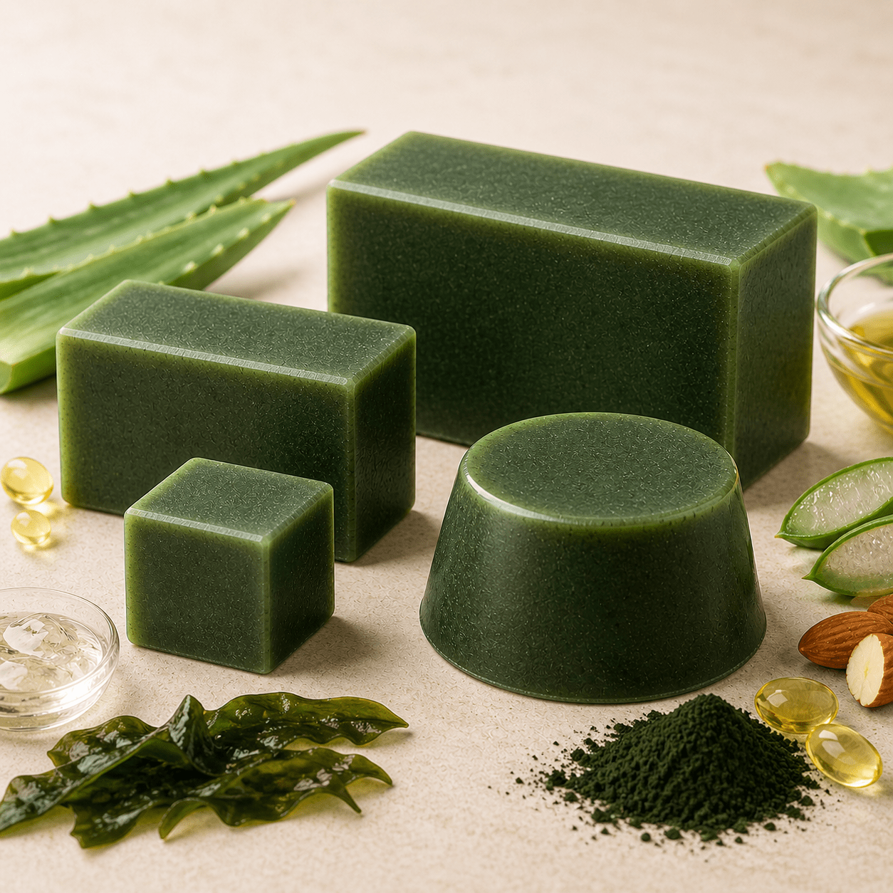 Savon à la Spiruline